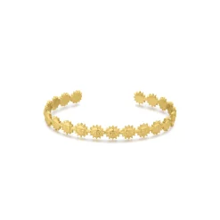 Femme Luzaka Bracelets<Jonc Juliette acier doré or