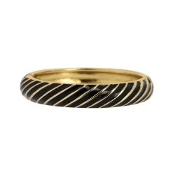 Femme Luzaka Bracelets<Jonc Lina noir