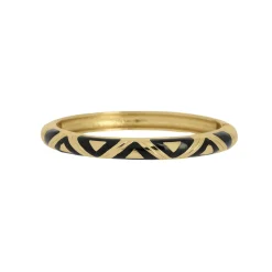 Femme Luzaka Bracelets<Jonc Line noir