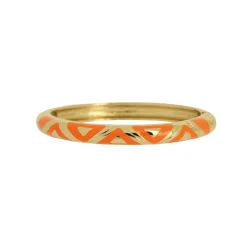 Femme Luzaka Bracelets<Jonc Line orange