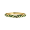 Femme Luzaka Bracelets<Jonc Line vert foncé