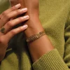 Femme Luzaka Bracelets<Jonc Rameau acier doré or
