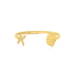Femme Luzaka Bracelets<Jonc Summer acier doré or