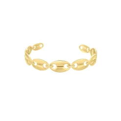 Femme Luzaka Bracelets<Jonc Vanilla acier doré or