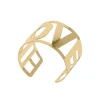 Femme Luzaka Bracelets<Manchette Love doré