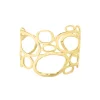 Femme Luzaka Bracelets<Manchette Paule acier doré or