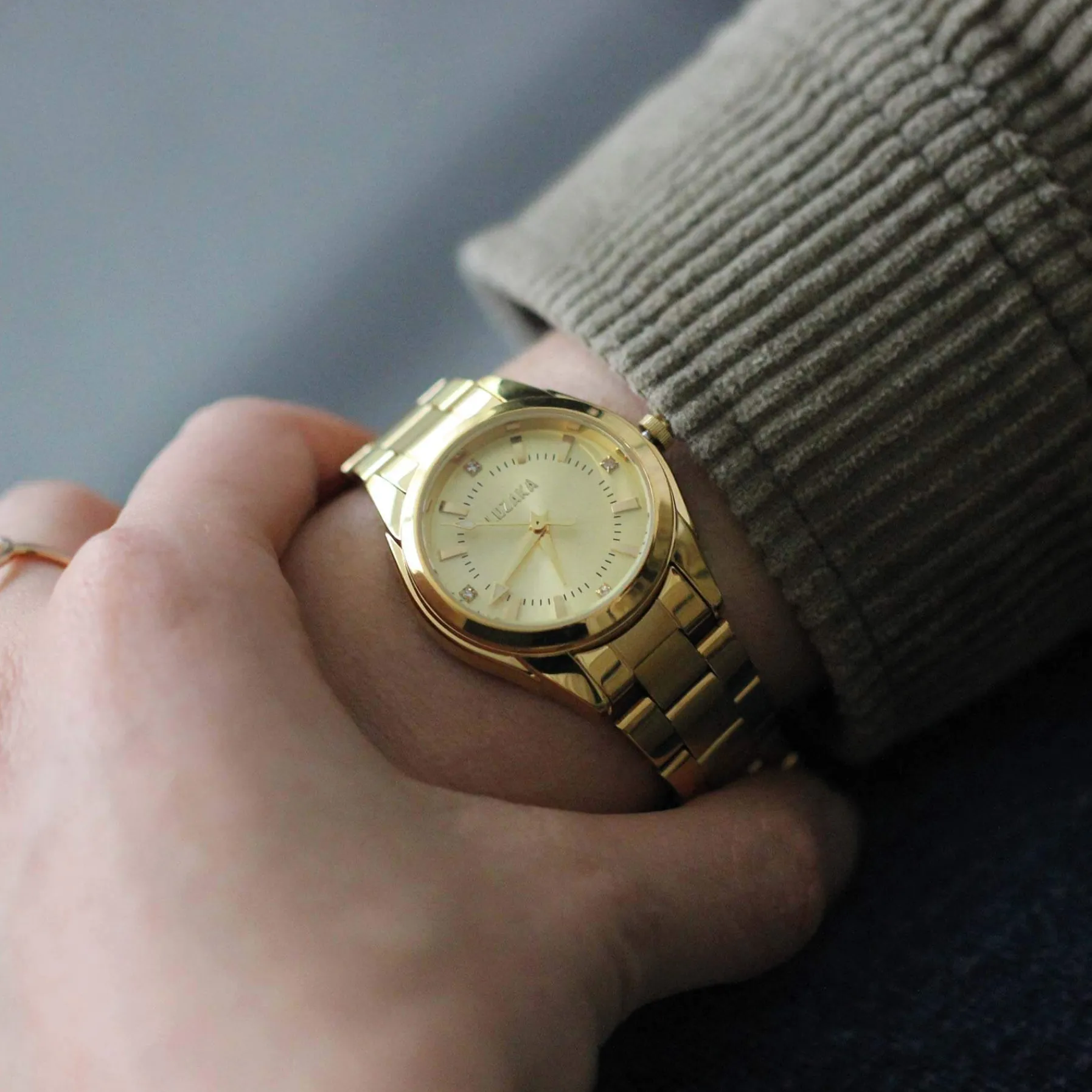 Femme Luzaka Montres Femme<Montre Alto dorée