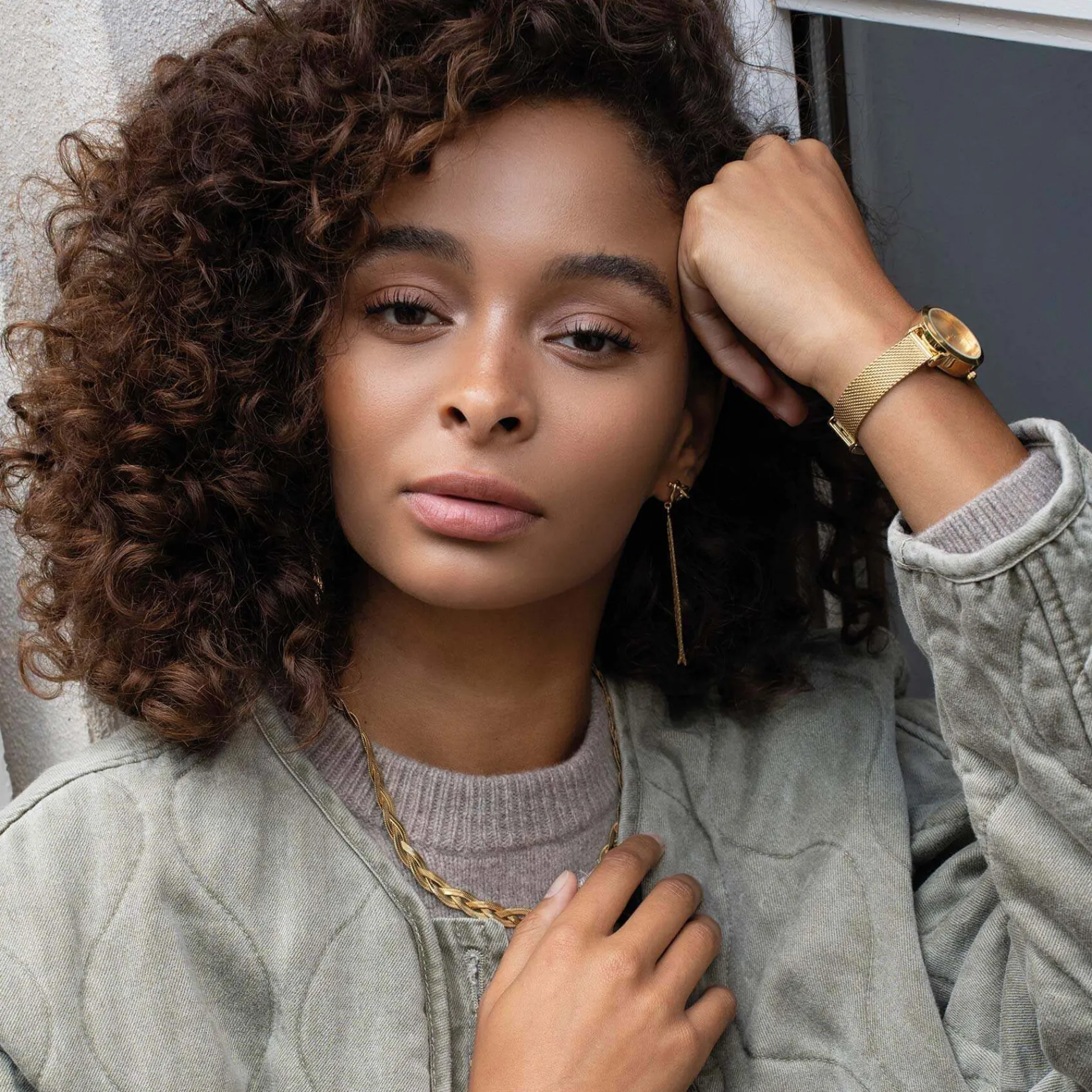 Femme Luzaka Montres Femme<Montre Clara dorée
