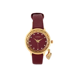 Femme Luzaka Montres Femme<Montre Mélinda bordeaux strass