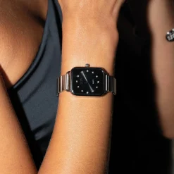 Femme Luzaka Montres Femme<Montre Plazza noire