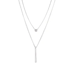Femme Luzaka Colliers<Multi rangs Joy argenté strass