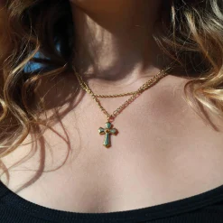 Femme Luzaka Colliers<Multirangs Roma acier doré or