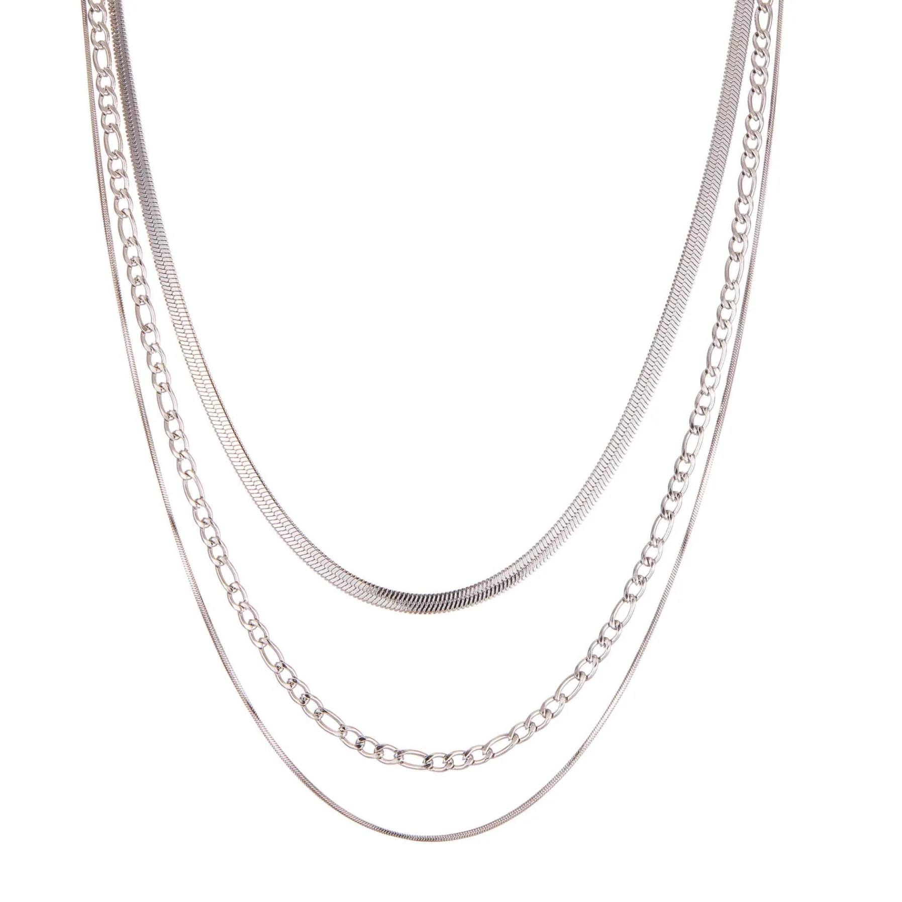 Femme Luzaka Colliers<Multirangs Yka acier