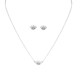 Femme Luzaka Colliers<Parure oeil Argent 925