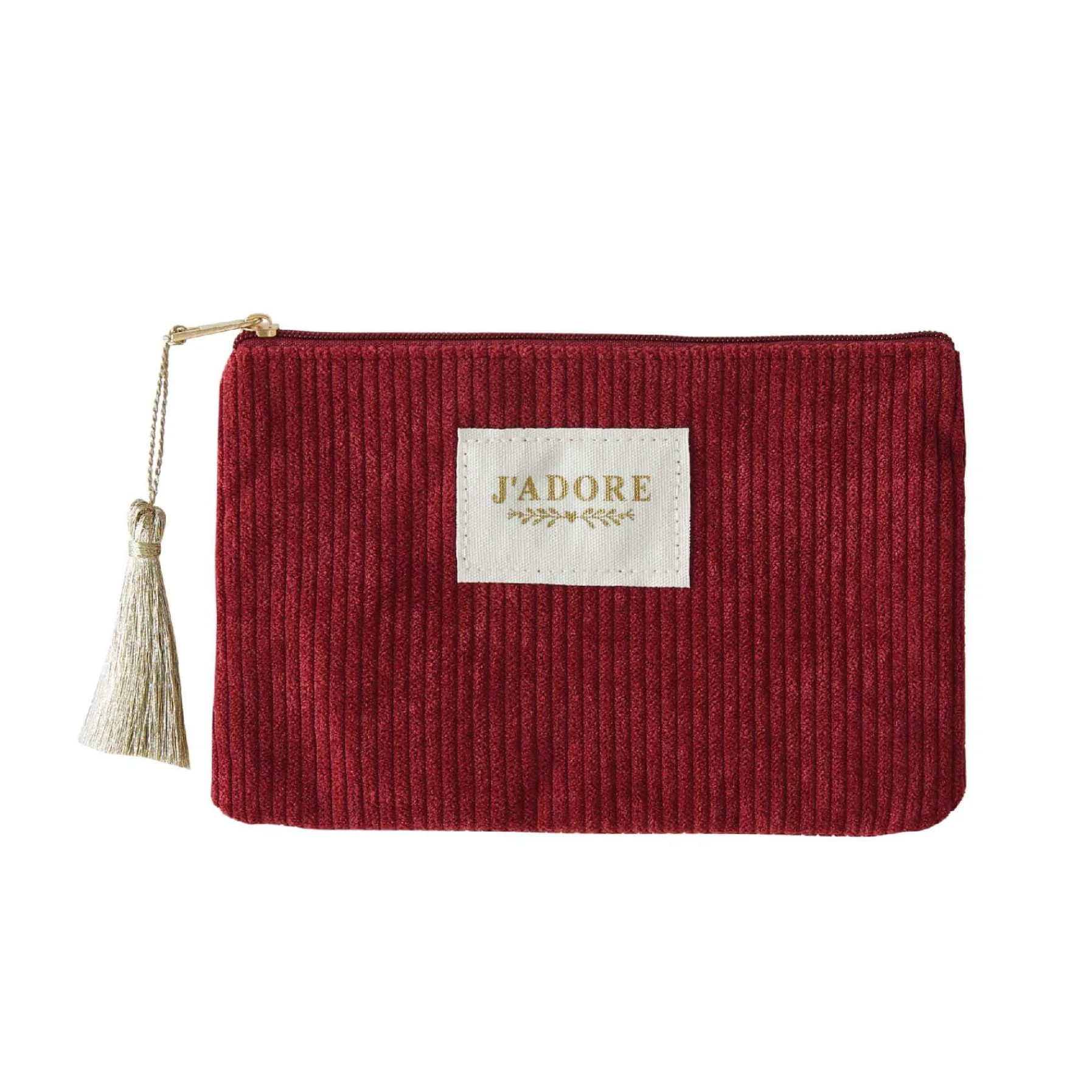 Luzaka Portefeuilles & Pochettes<Pochette Erika velours bordeaux