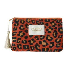 Luzaka Portefeuilles & Pochettes<Pochette Léo terracotta