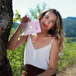 Luzaka Portefeuilles & Pochettes<Pochette message La vie est belle