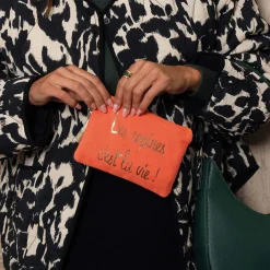 Luzaka Portefeuilles & Pochettes<Pochette message Les copines c'est la vie