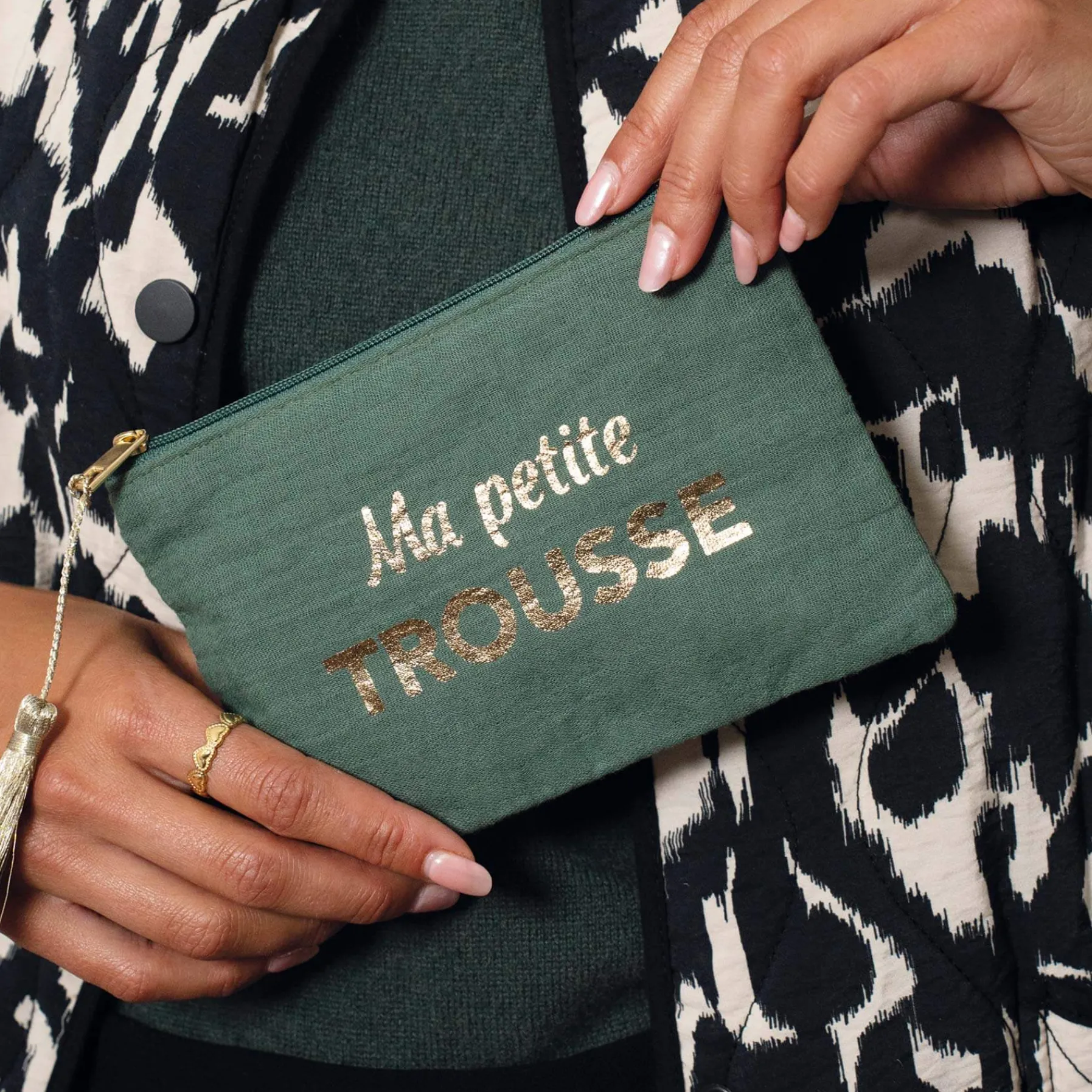 Luzaka Portefeuilles & Pochettes<Pochette message Ma petite trousse