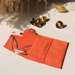 Luzaka Accessoires<Pochon cadeau orange pour bijoux