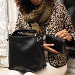 Luzaka Portefeuilles & Pochettes<Portefeuille Léna noir