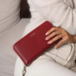 Luzaka Portefeuilles & Pochettes<Portefeuille Léna rouge