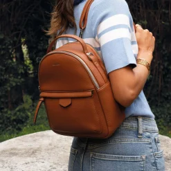 Luzaka Sacs<Sac à dos Anais camel