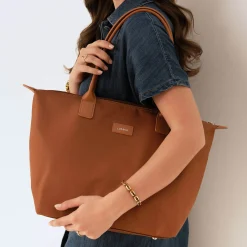 Luzaka Sacs<Sac à main Cabas Adèle camel