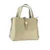 Luzaka Sacs<Sac à main Darius taupe métalisée