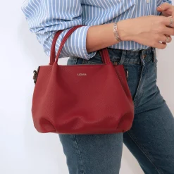 Luzaka Sacs<Sac à main Jade rouge