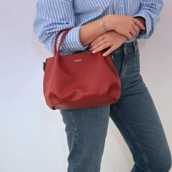 Luzaka Sacs<Sac à main Jade rouge