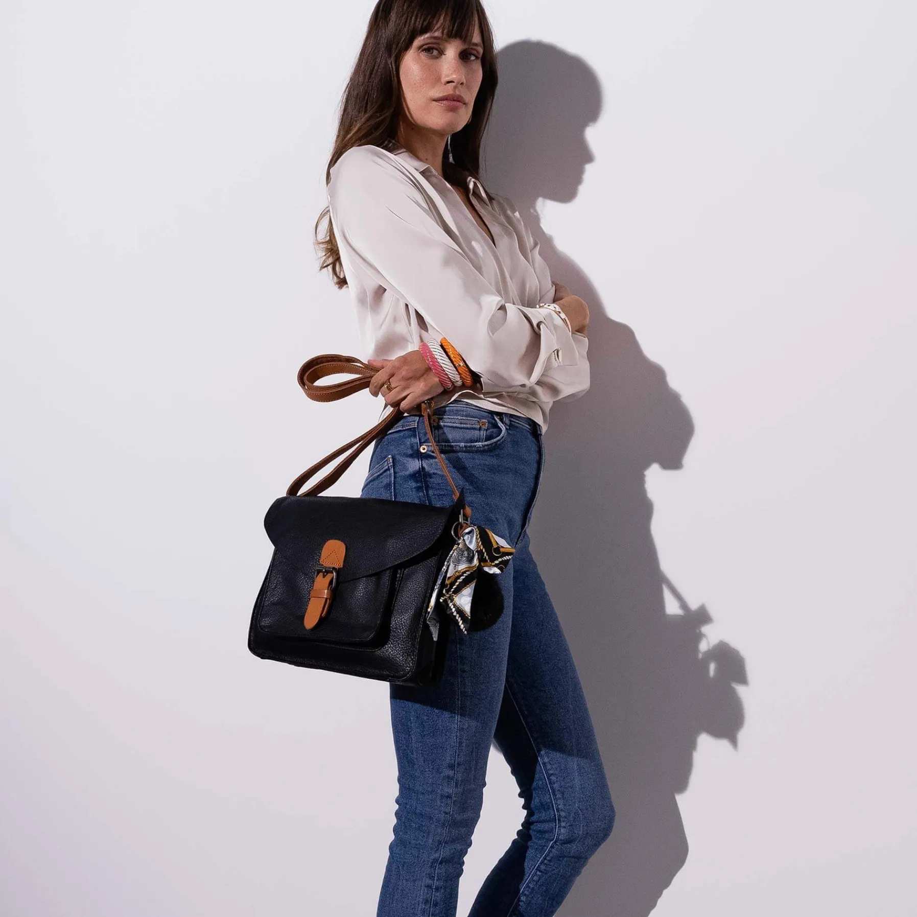 Luzaka Sacs<Sac à main Josy noir