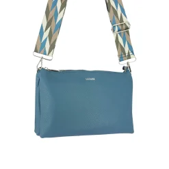 Luzaka Sacs<Sac à main Lisa bleu jean