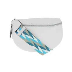 Luzaka Sacs<Sac Banane Paola blanche
