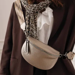 Luzaka Sacs<Sac Banane Paola doré