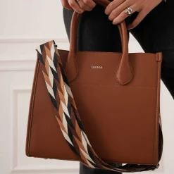 Luzaka Sacs<Sac cabas Diana Camel