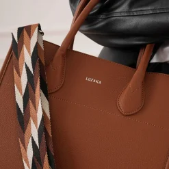 Luzaka Sacs<Sac cabas Diana Camel