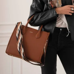 Luzaka Sacs<Sac cabas Diana Camel