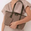 Luzaka Sacs<Sac cabas Louise kaki