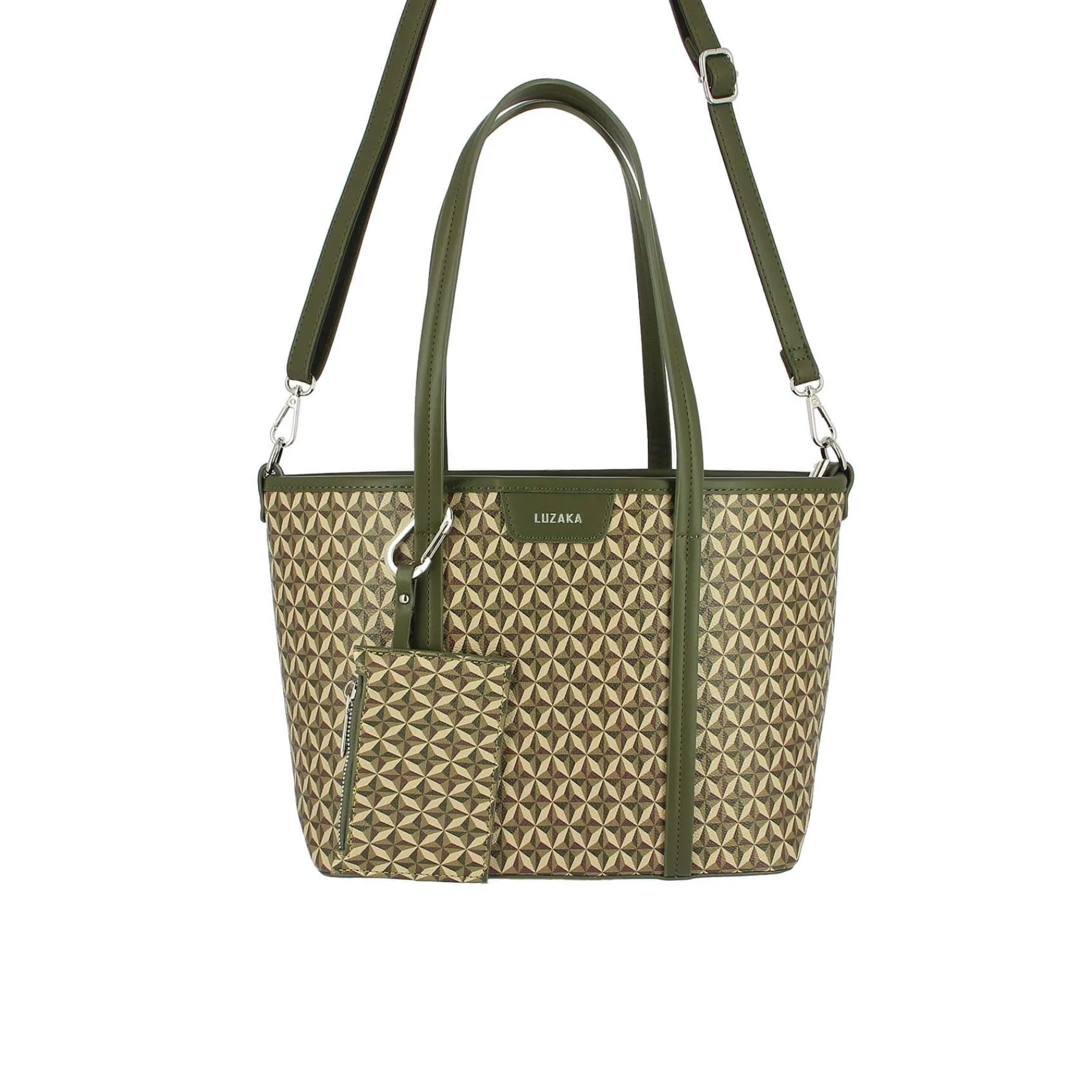 Luzaka Sacs<Sac cabas Louise kaki
