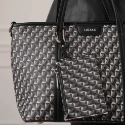 Luzaka Sacs<Sac cabas Louise noir