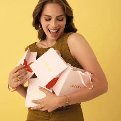 Luzaka Accessoires|Accessoires<Sac cadeau rose pour bijoux