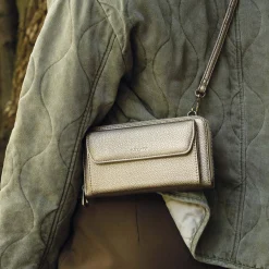 Luzaka Sacs|Portefeuilles & Pochettes<Sac Portefeuille horizontal doré