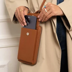 Luzaka Sacs|Portefeuilles & Pochettes<Sac Portefeuille vertical camel
