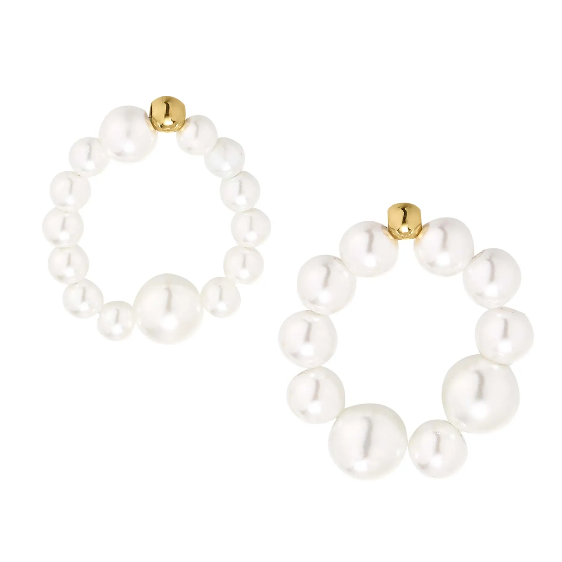 Femme Luzaka Bagues<Set 2 bagues élastiques Perla