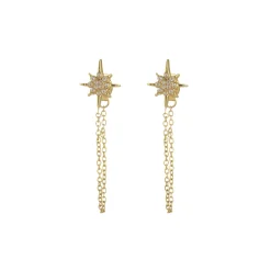 Femme Luzaka Boucles<Set 3 boucles Jane acier doré or