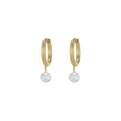 Femme Luzaka Boucles<Set 3 paires de boucles Aténa acier doré or