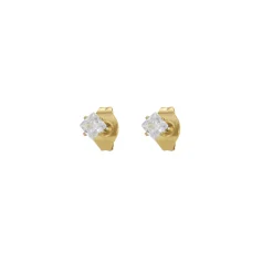 Femme Luzaka Boucles<Set 3 paires de boucles Aténa acier doré or